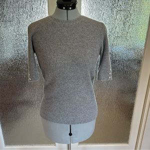 C by Bloomingdale's Cashmere Shirt Sweater